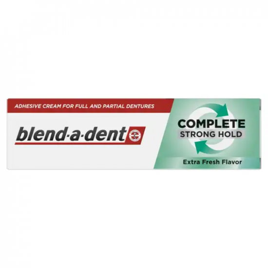 BLEND-A-DENT PROTÉZISRAGASZTÓ STRONG HOLD EXTRA FRISS ÍZESÍTÉSŰ - 47 G BLEND-A-DENT PROTÉZISRAGASZTÓ STRONG HOLD EXTRA FRISS ÍZESÍTÉSŰ - 47 G